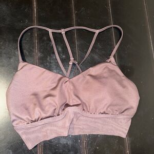 Brown Alo Yoga Sports Bra